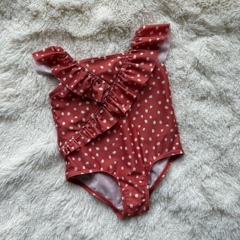 H&M Baby Girl Polka Dot One Piece Swimsuit
